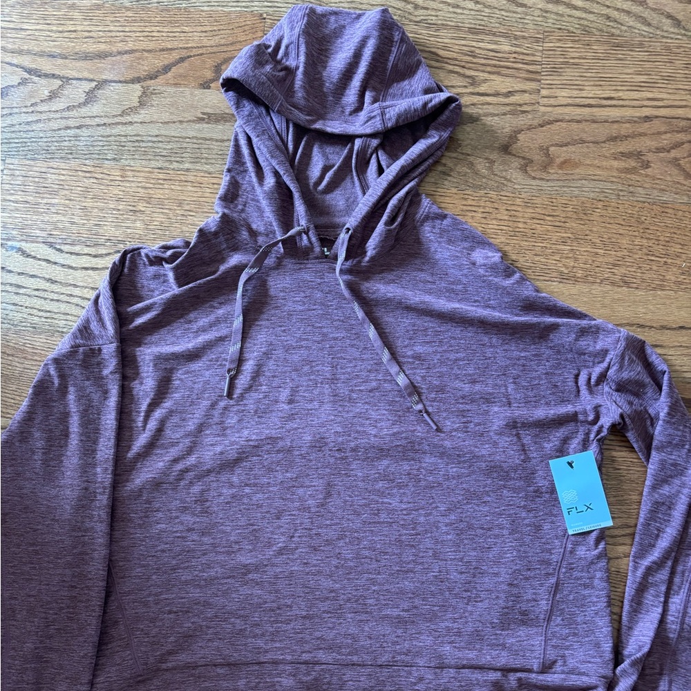 FLX Women's Casual Purple Hoodie